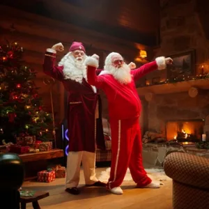 Take-Away Kerstmenu, Sint & Kerstman