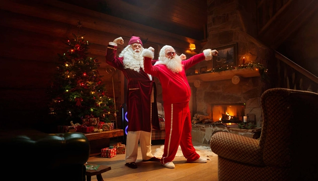 Take-Away Kerstmenu, Sint & Kerstman